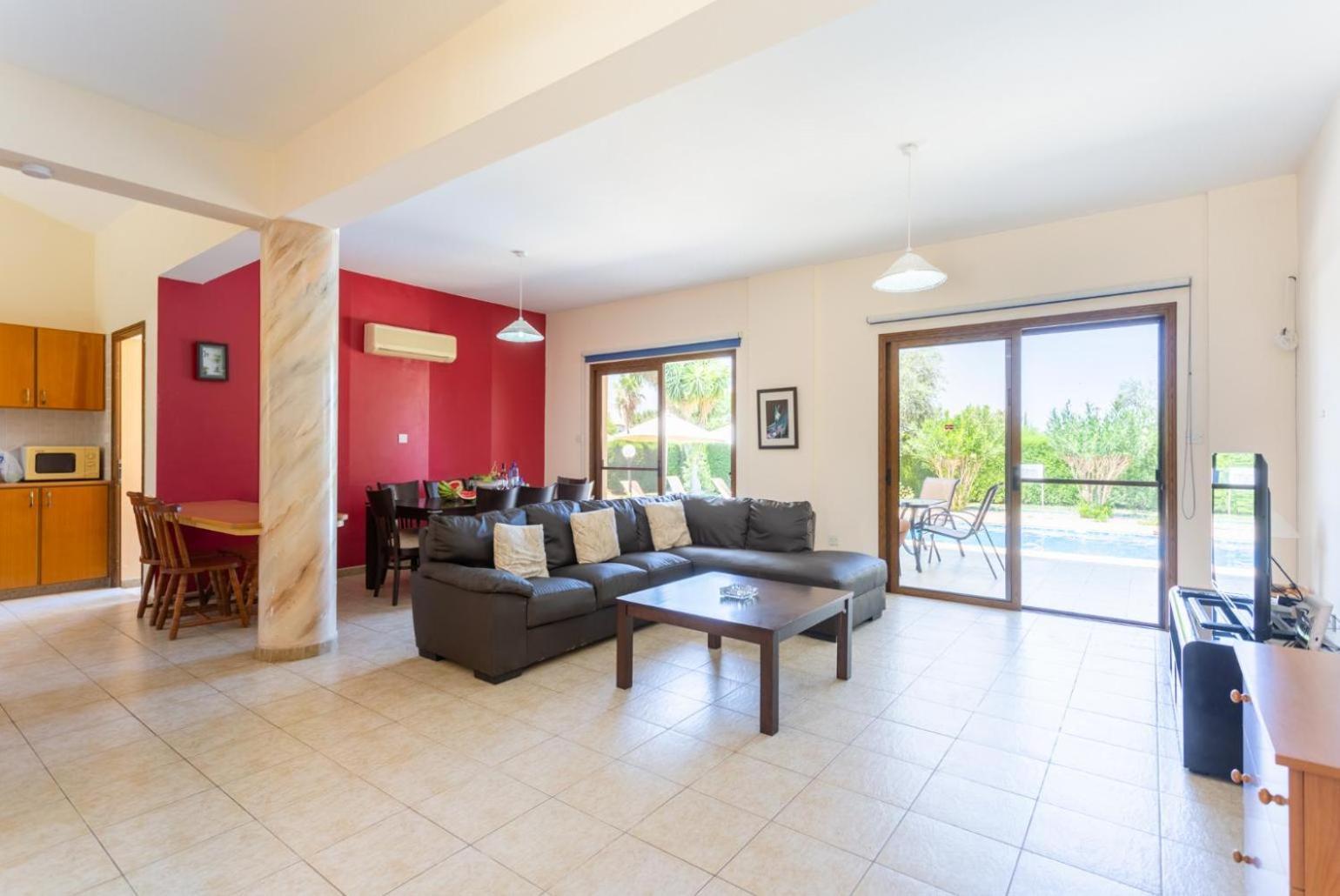 Villa Halima Stefanos Polis Bagian luar foto