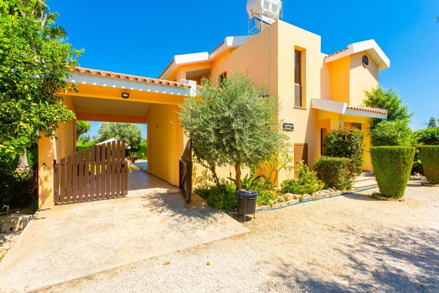 Villa Halima Stefanos Polis Bagian luar foto