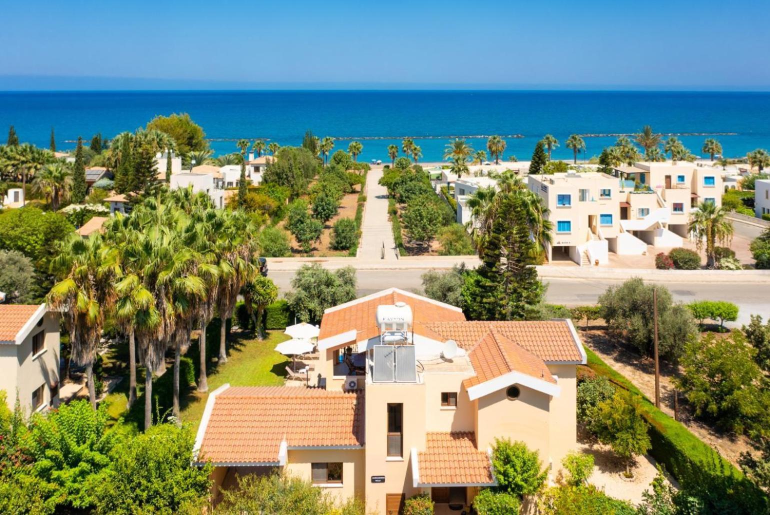 Villa Halima Stefanos Polis Bagian luar foto